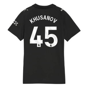 2025-2026 Man City Away Shirt (Womens) (Khusanov 45)