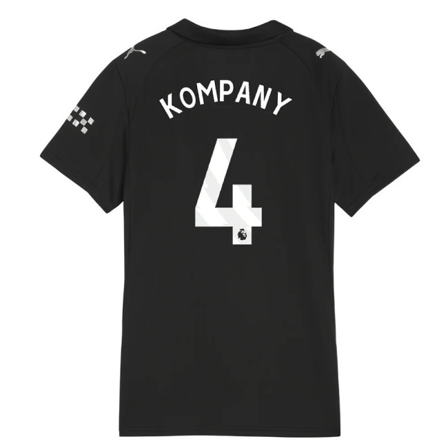 2025-2026 Man City Away Shirt (Womens) (Kompany 4)