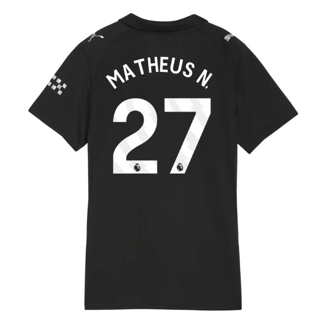 2025-2026 Man City Away Shirt (Womens) (Matheus N. 27)