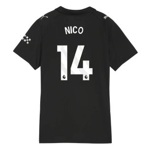 2025-2026 Man City Away Shirt (Womens) (Nico 14)