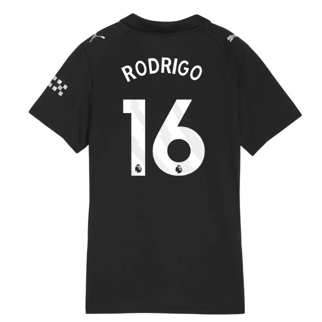 2025-2026 Man City Away Shirt (Womens) (Rodrigo 16)