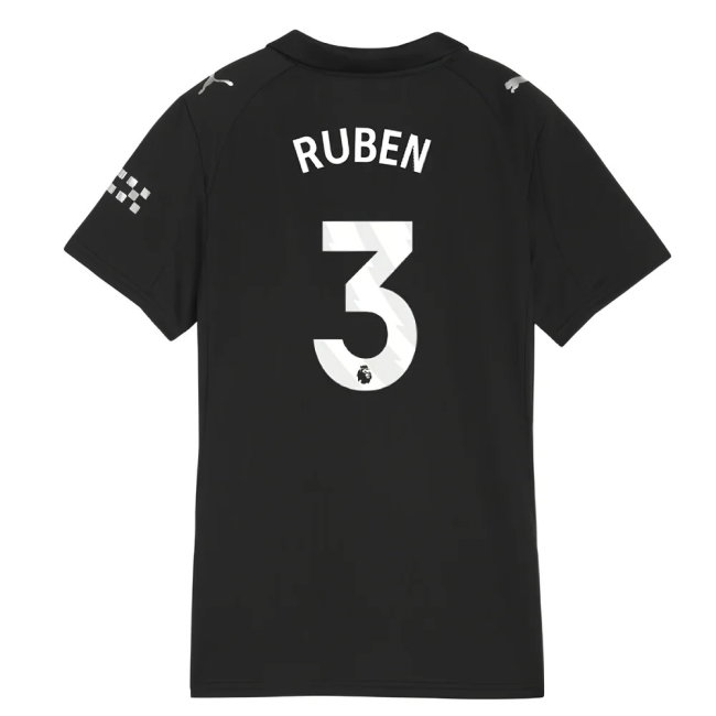 2025-2026 Man City Away Shirt (Womens) (Ruben 3)