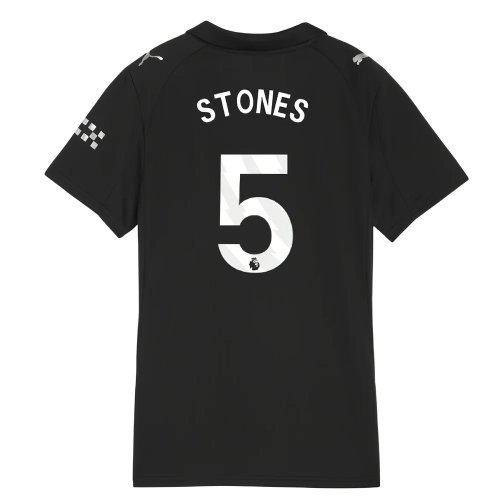2025-2026 Man City Away Shirt (Womens) (Stones 5)