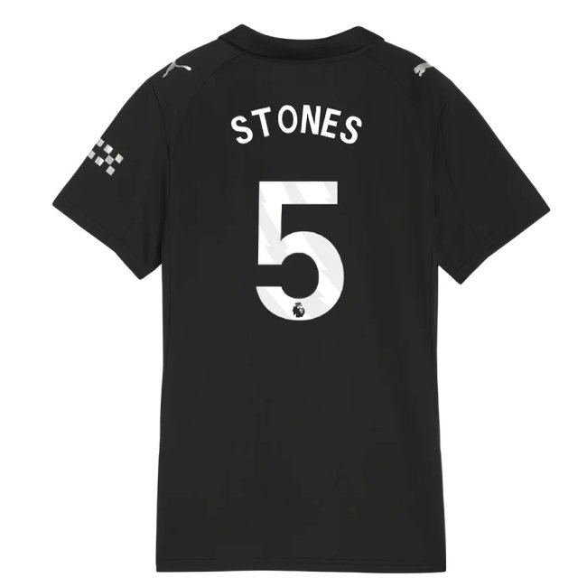 2025-2026 Man City Away Shirt (Womens) (Stones 5)