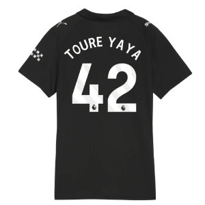 2025-2026 Man City Away Shirt (Womens) (Toure Yaya 42)