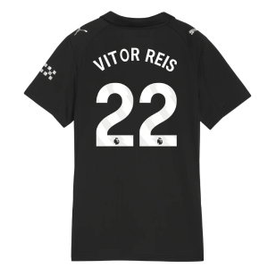 2025-2026 Man City Away Shirt (Womens) (Vitor Reis 22)