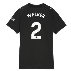 2025-2026 Man City Away Shirt (Womens) (Walker 2)