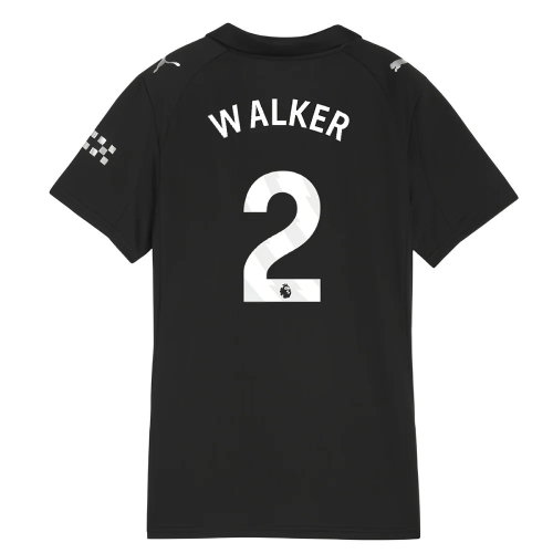2025-2026 Man City Away Shirt (Womens) (Walker 2)