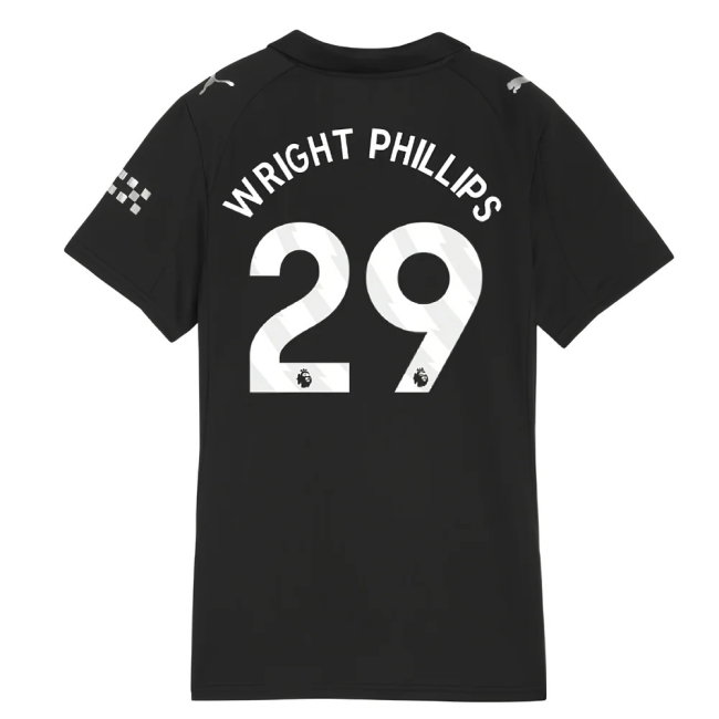 2025-2026 Man City Away Shirt (Womens) (Wright Phillips 29)