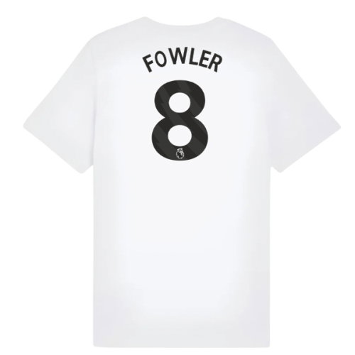 2025-2026 Man City FtblESS Tee (White) - Kids (Fowler 8)