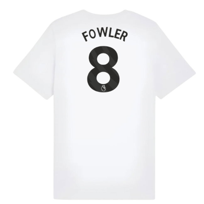 2025-2026 Man City FtblESS Tee (White) - Kids (Fowler 8)