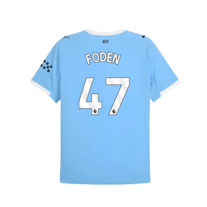 2025-2026 Man City Home Shirt (Foden 47)