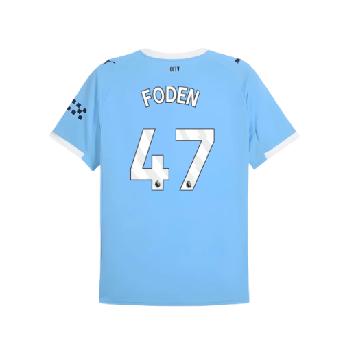 2025-2026 Man City Home Shirt (Foden 47)