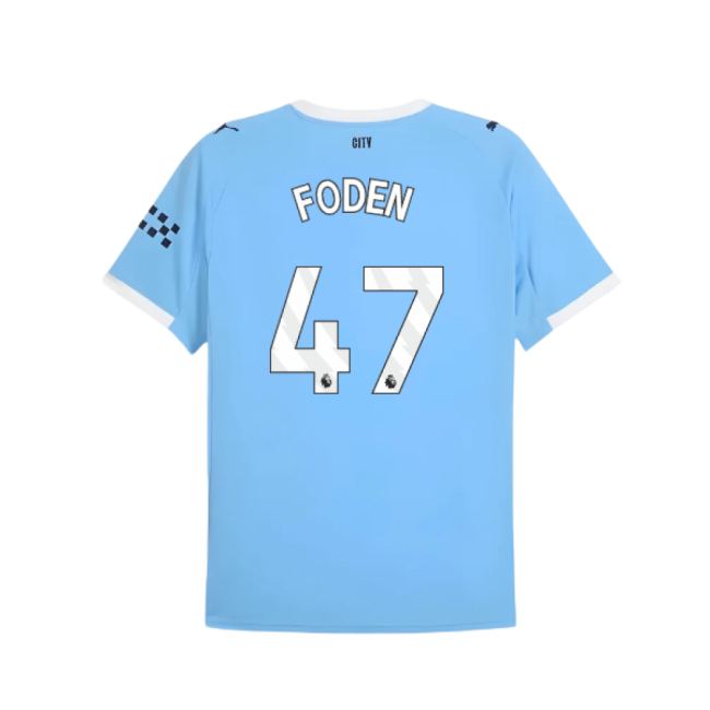 2025-2026 Man City Home Shirt (Foden 47)