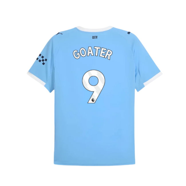 2025-2026 Man City Home Shirt (Goater 9)