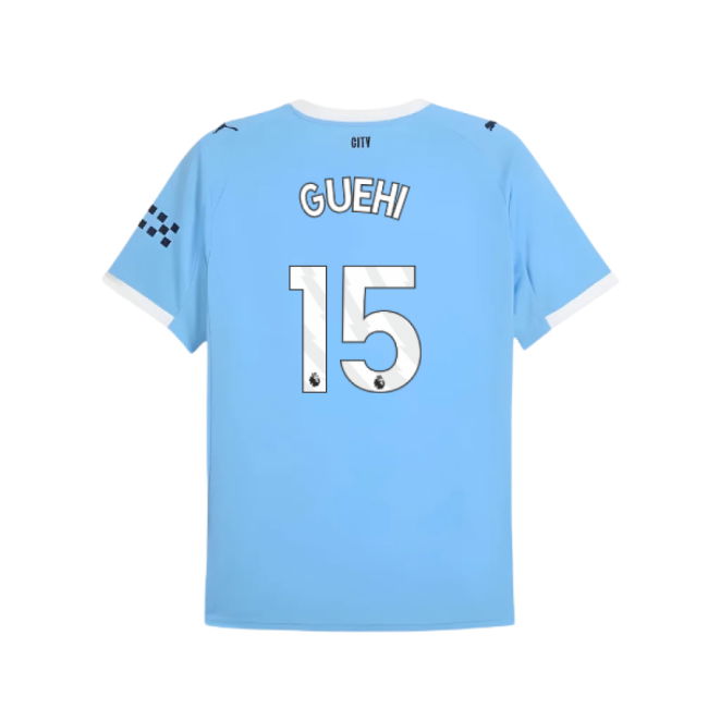 2025-2026 Man City Home Shirt (Guehi 15)