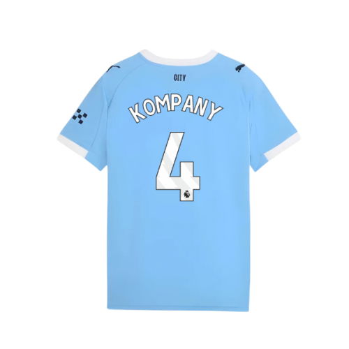 2025-2026 Man City Home Shirt (Kids) (Kompany 4)