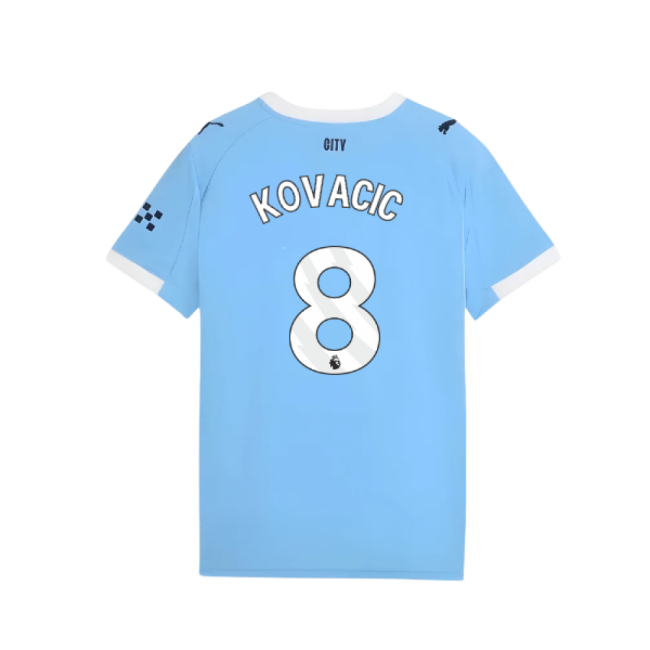 2025-2026 Man City Home Shirt (Kids) (Kovacic 8)