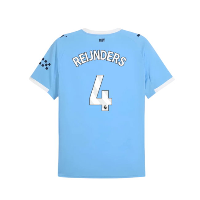 2025-2026 Man City Home Shirt (Reijnders 4)