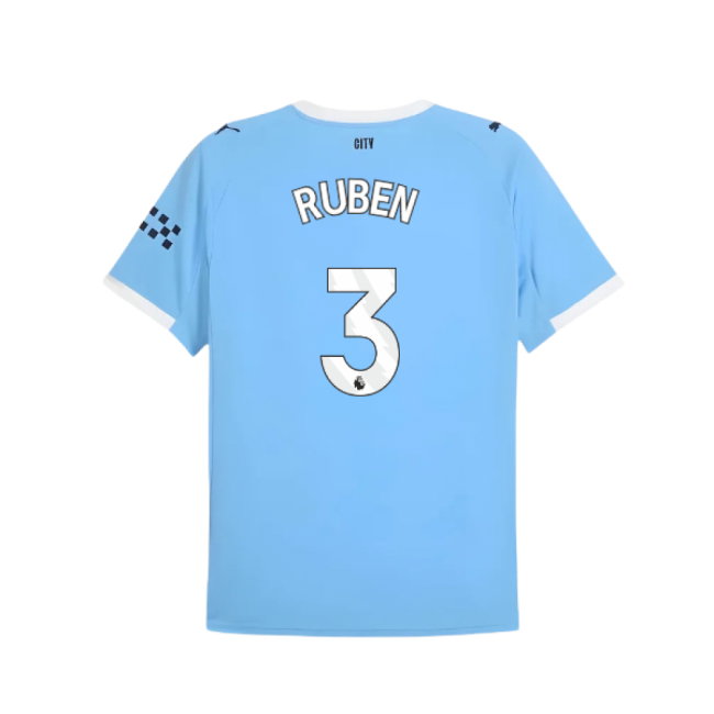 2025-2026 Man City Home Shirt (Ruben 3)