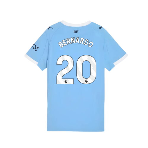 2025-2026 Man City Home Shirt (Womens) (Bernardo 20)