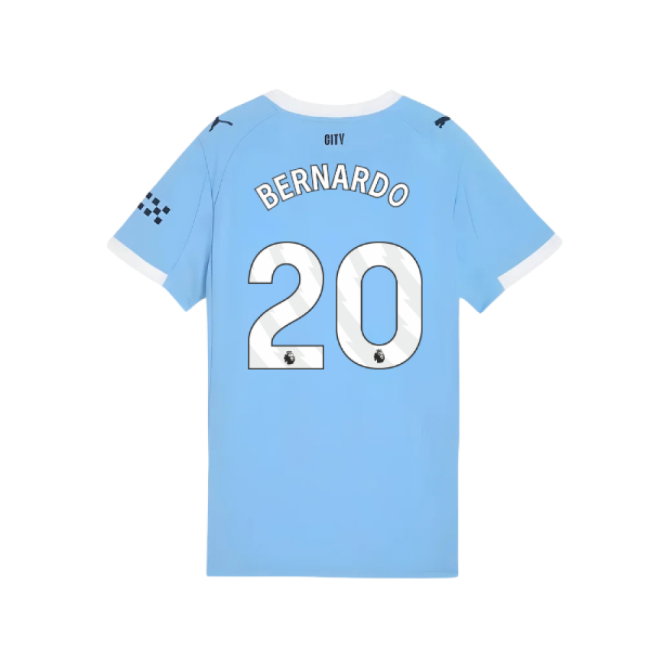 2025-2026 Man City Home Shirt (Womens) (Bernardo 20)