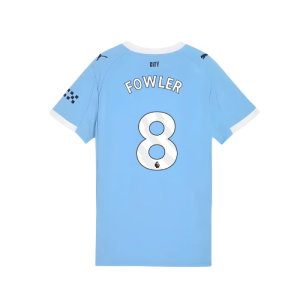 2025-2026 Man City Home Shirt (Womens) (Fowler 8)