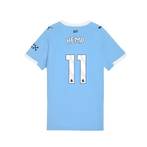 2025-2026 Man City Home Shirt (Womens) (Hemp 11)