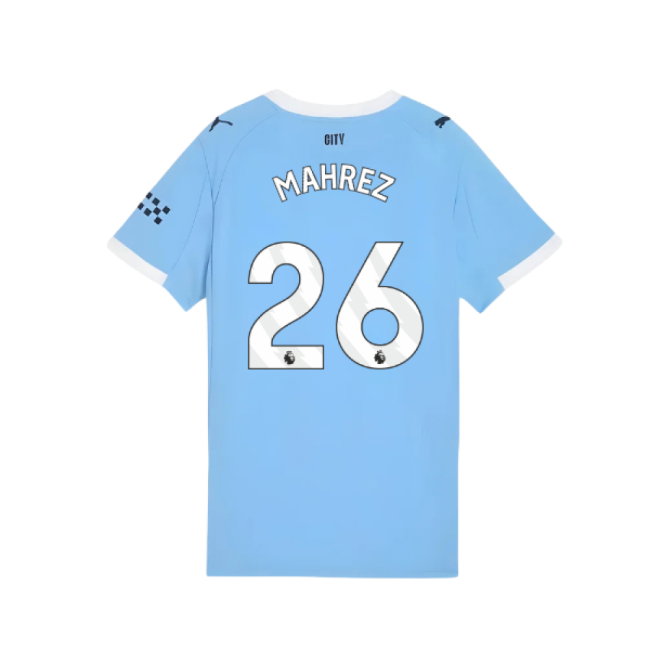 2025-2026 Man City Home Shirt (Womens) (Mahrez 26)
