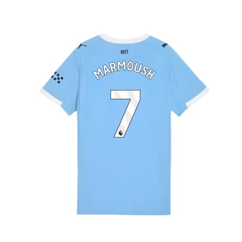 2025-2026 Man City Home Shirt (Womens) (Marmoush 7)