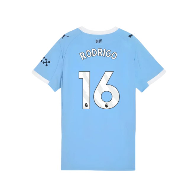 2025-2026 Man City Home Shirt (Womens) (Rodrigo 16)
