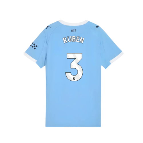 2025-2026 Man City Home Shirt (Womens) (Ruben 3)