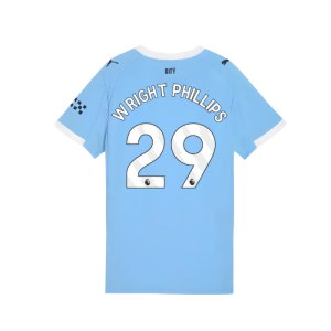 2025-2026 Man City Home Shirt (Womens) (Wright Phillips 29)