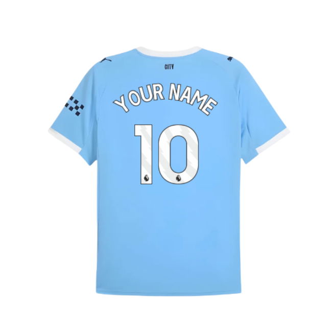 2025-2026 Man City Home Shirt (Your Name)
