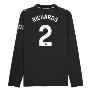 2025-2026 Man City Long Sleeve Away Shirt (Richards 2)