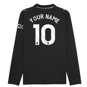 2025-2026 Man City Long Sleeve Away Shirt