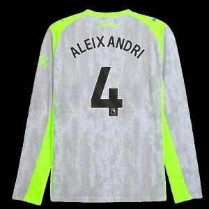 2025-2026 Man City Long Sleeve Third Shirt (Aleixandri 4)