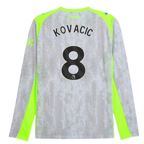 2025-2026 Man City Long Sleeve Third Shirt (Kovacic 8)