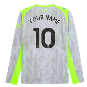 2025-2026 Man City Long Sleeve Third Shirt