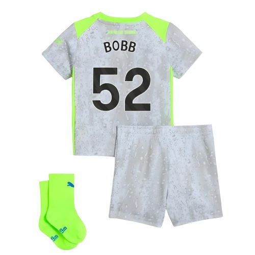 2025-2026 Man City Third Baby Kit (Bobb 52)  2025-2026 Man City Third Baby Kit (Bobb 52)