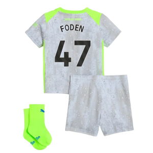 2025-2026 Man City Third Baby Kit (Foden 47)