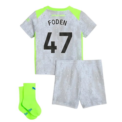2025-2026 Man City Third Baby Kit (Foden 47)