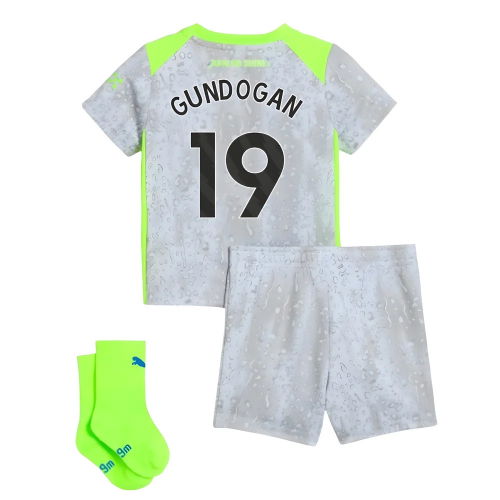 2025-2026 Man City Third Baby Kit (Gundogan 19)