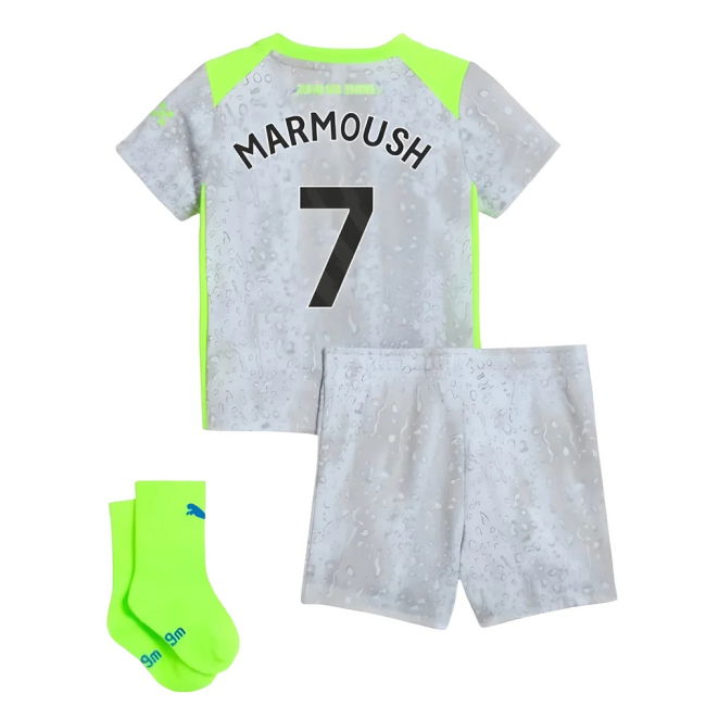 2025-2026 Man City Third Baby Kit (Marmoush 7)