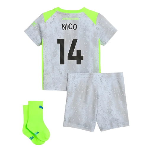 2025-2026 Man City Third Baby Kit (Nico 14)