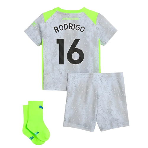 2025-2026 Man City Third Baby Kit (Rodrigo 16)