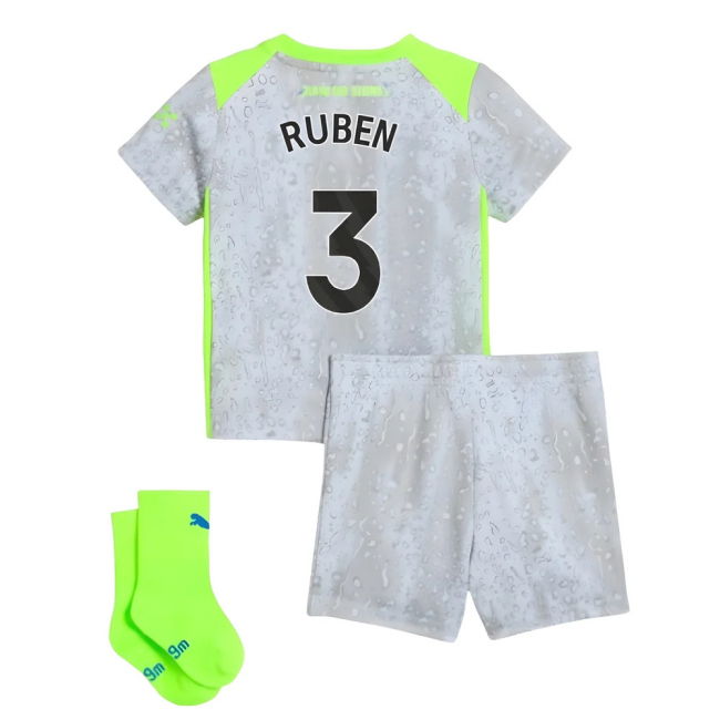 2025-2026 Man City Third Baby Kit (Ruben 3)