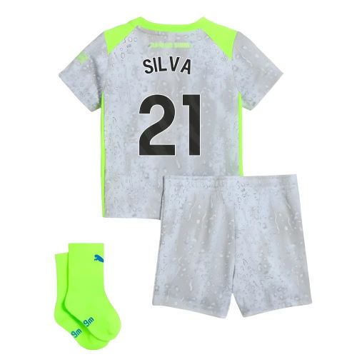 2025-2026 Man City Third Baby Kit (Silva 21)