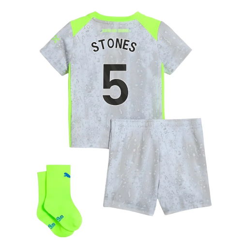 2025-2026 Man City Third Baby Kit (Stones 5)