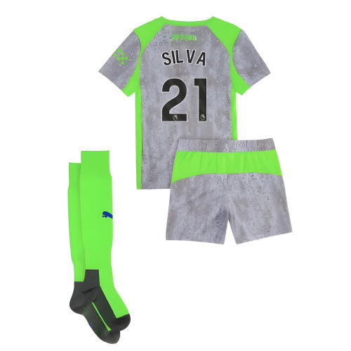 2025-2026 Man City Third Mini Kit (Silva 21)